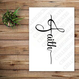 🌞2 for $20🌞 Faith Cross vinyl decal sticker